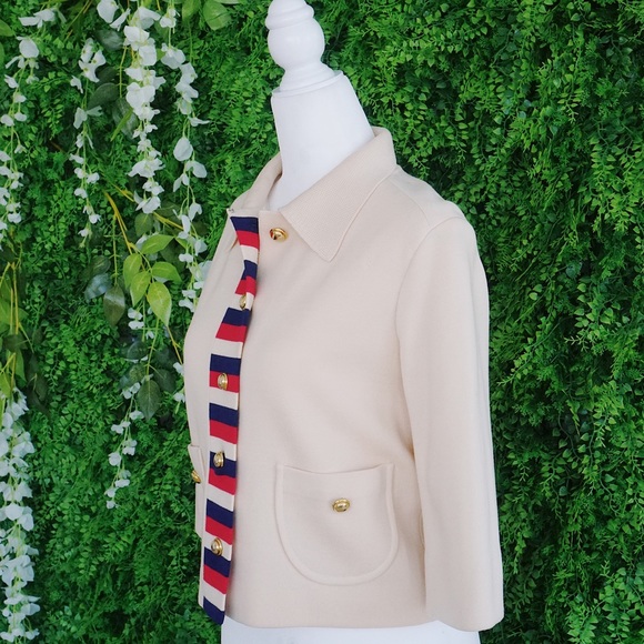 GiBi β’ RARE β’ 1950s β’ Italian Designer Cardigan - Picture 3 of 4